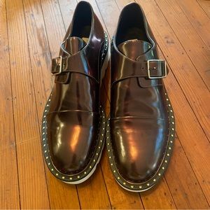 *Brand new* Stella McCartney Brown Faux Leather Odette Brogues Loafers